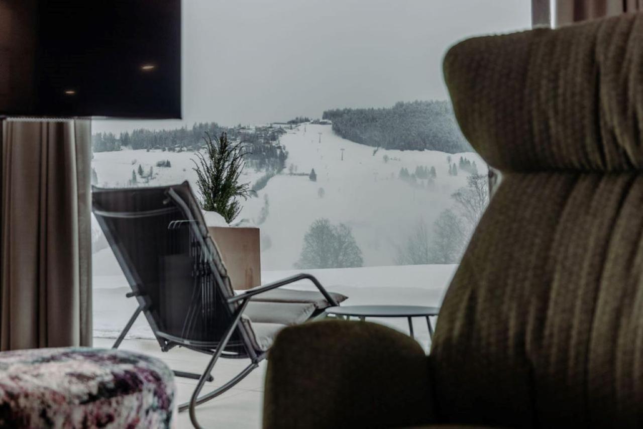 Aparthotel Biohof Ebengut Maria Alm am Steinernen Meer Exterior foto