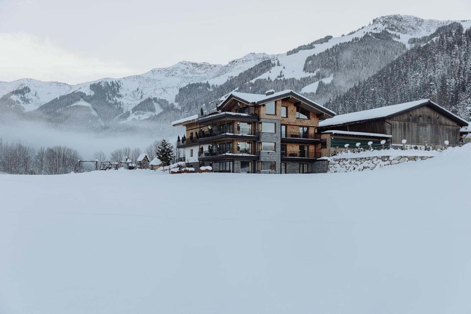 Aparthotel Biohof Ebengut Maria Alm am Steinernen Meer Exterior foto