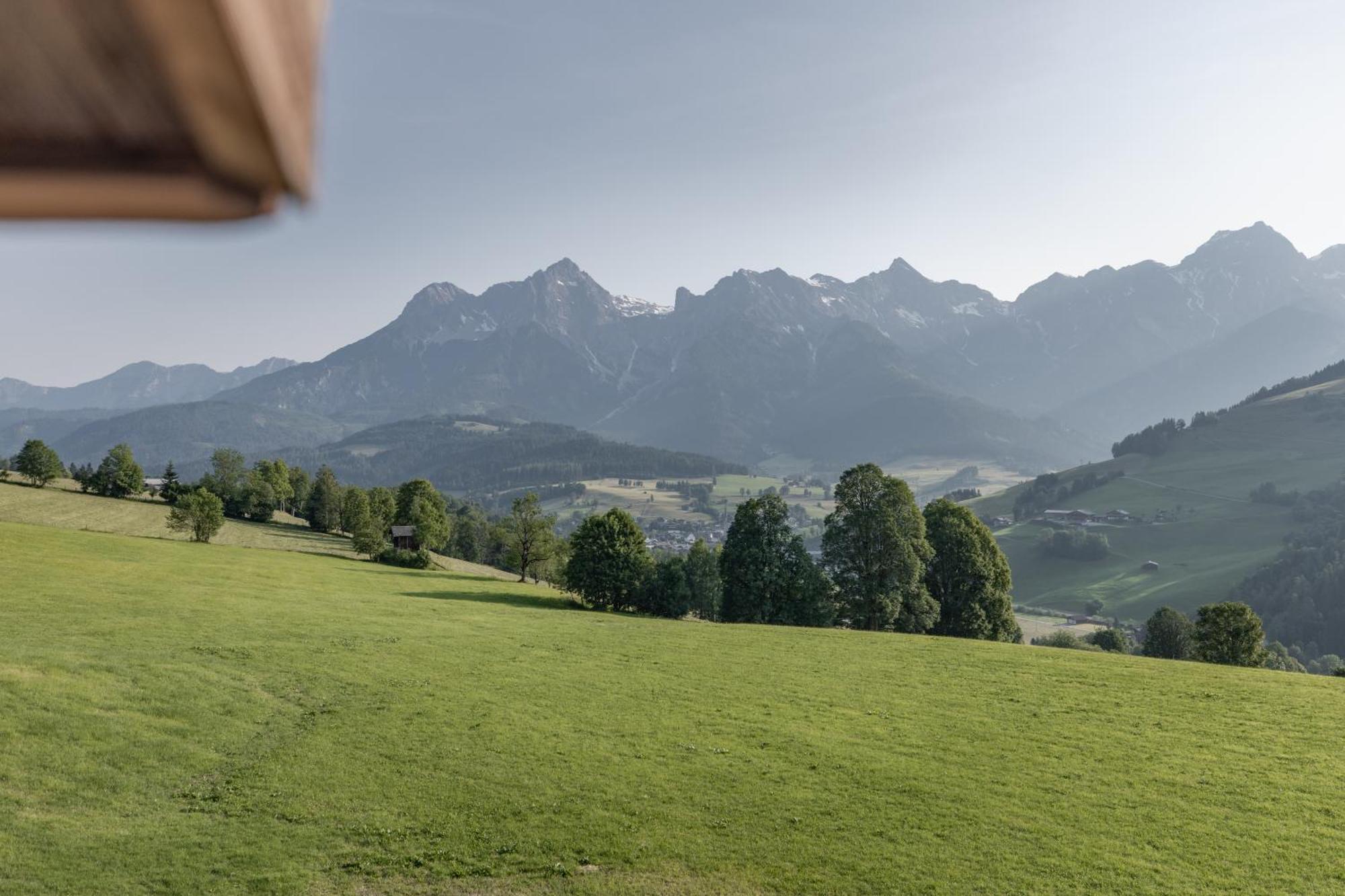 Aparthotel Biohof Ebengut Maria Alm am Steinernen Meer Exterior foto