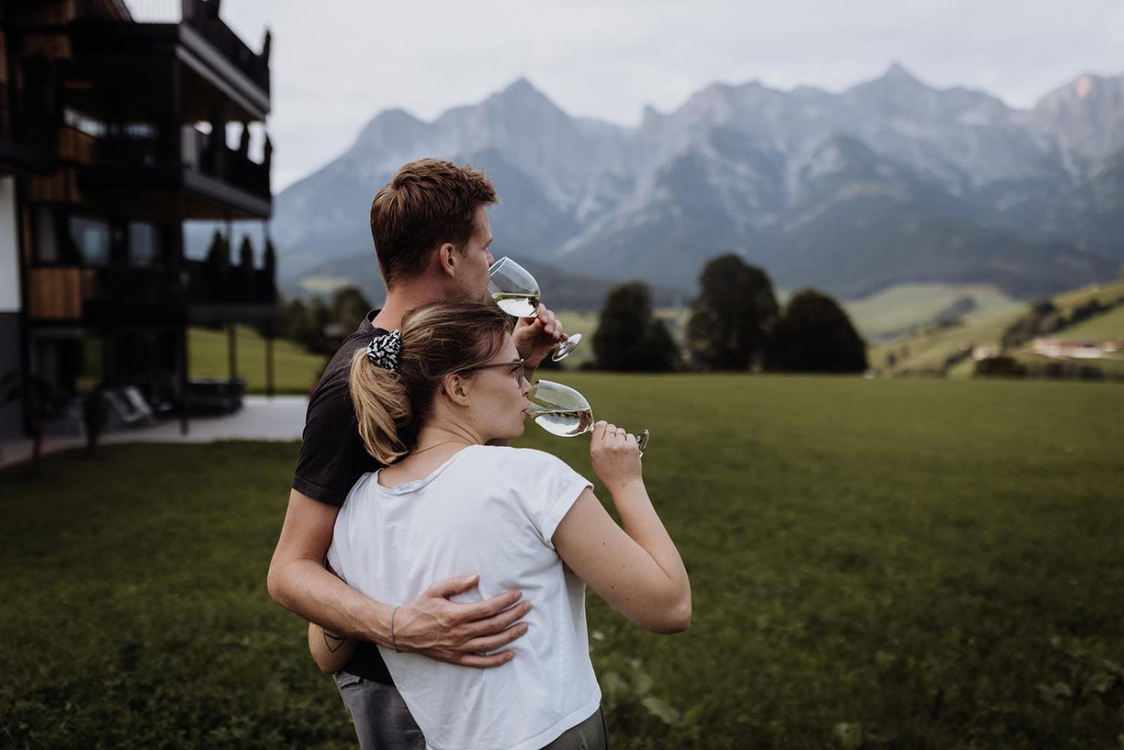 Aparthotel Biohof Ebengut Maria Alm am Steinernen Meer Exterior foto