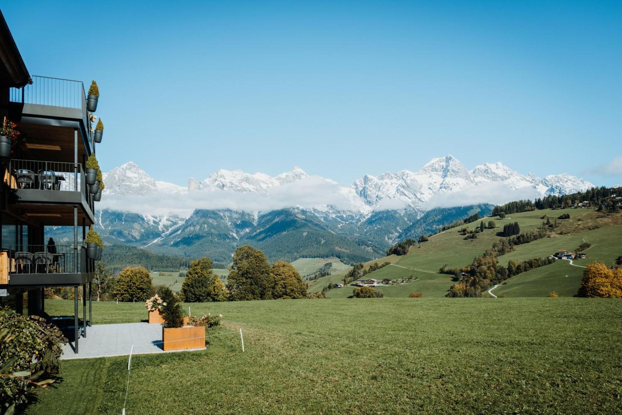 Aparthotel Biohof Ebengut Maria Alm am Steinernen Meer Exterior foto